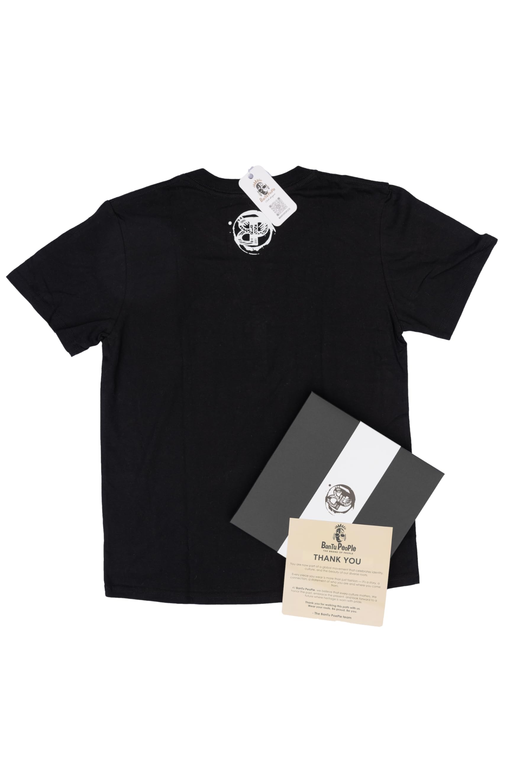 Gift Tee for Women – Inspirational Cultural Black Cotton T-Shirt with Pink Accents – Life-Giver – Black Pink